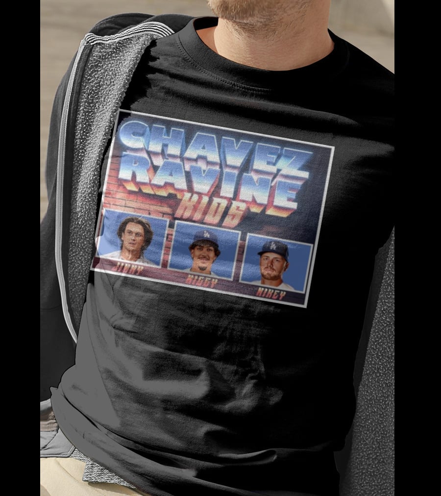 Chavez Ravine Kids Jimmy Miggy Mikey T-Shirt