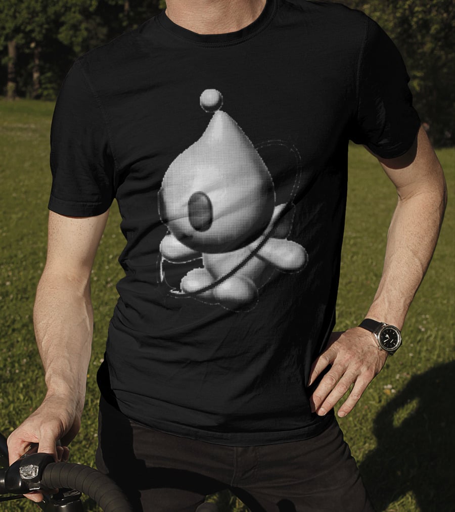 Y2k Friend Retro Digital Character With Orbiting Rings T-Shirt