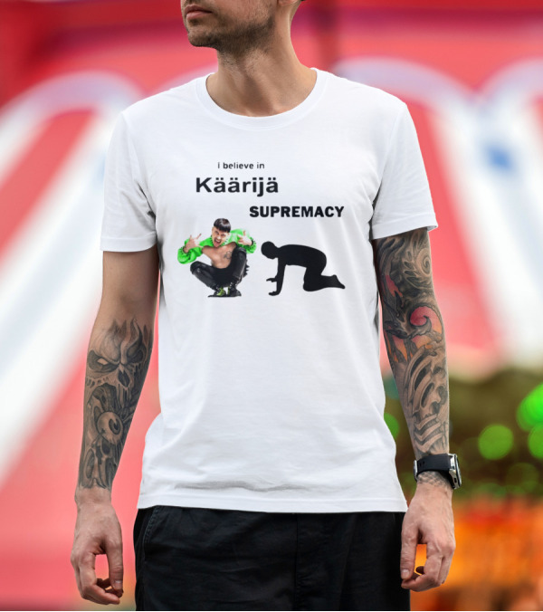 Premium T-Shirt: i believe in Käärijä Supremacy T-Shirt i believe in Käärijä Supremacy T-Shirt