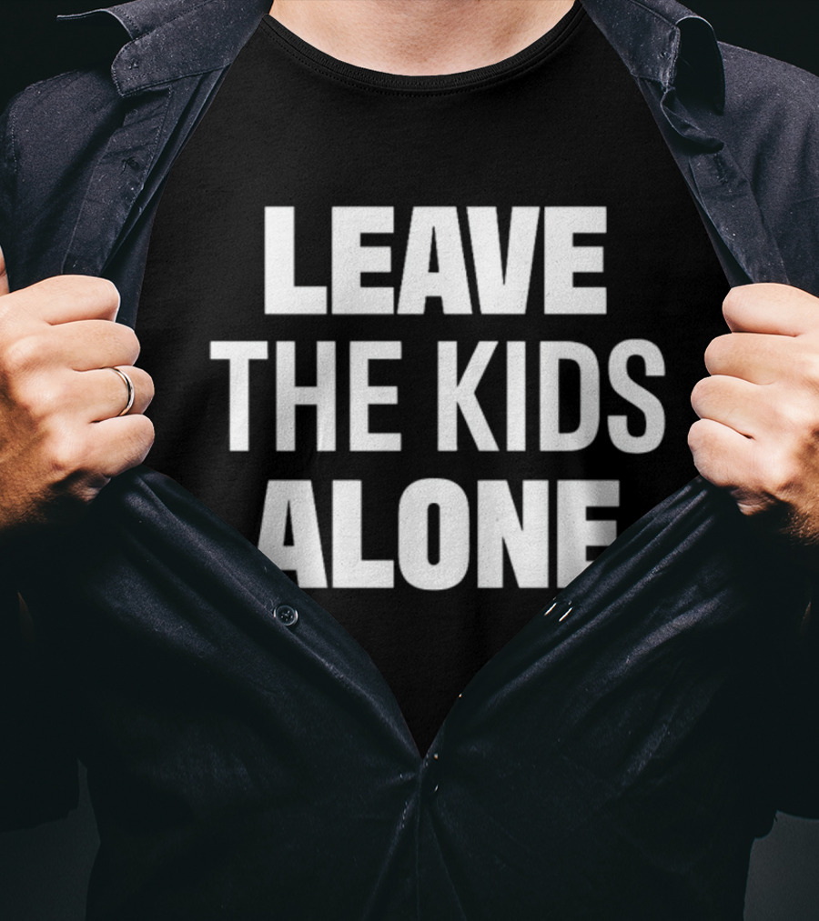 Rep. Andy Smith Leave The Kids Alone T-Shirt