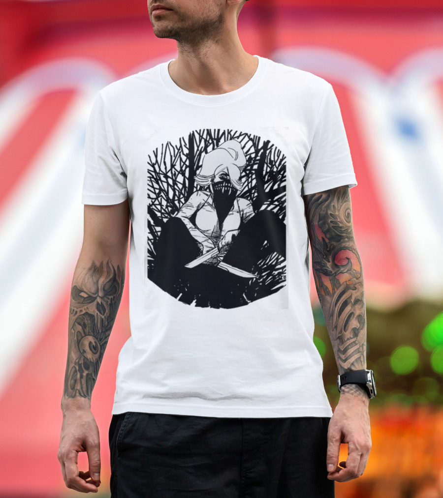 Something Is Killing The Woods Warrior T-Shirt