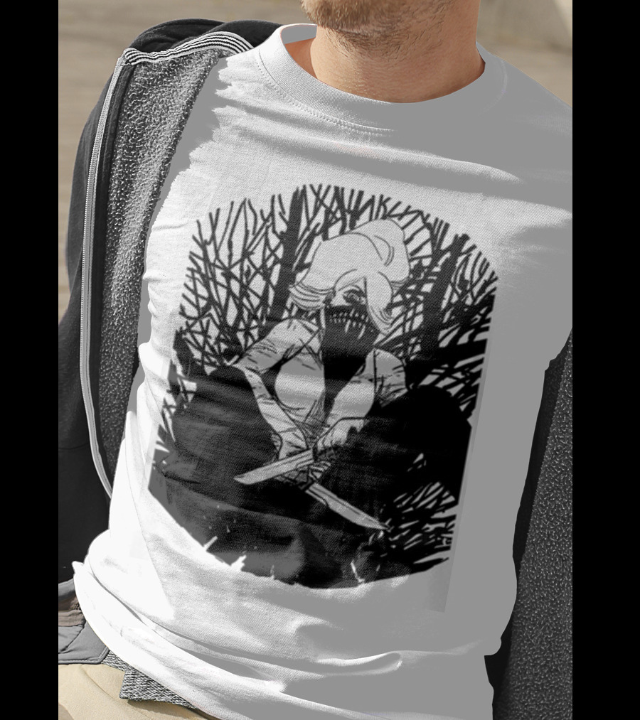 Something Is Killing The Woods Warrior T-Shirt