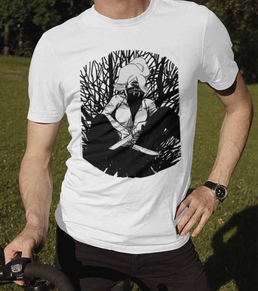Something Is Killing The Woods Warrior T-Shirt