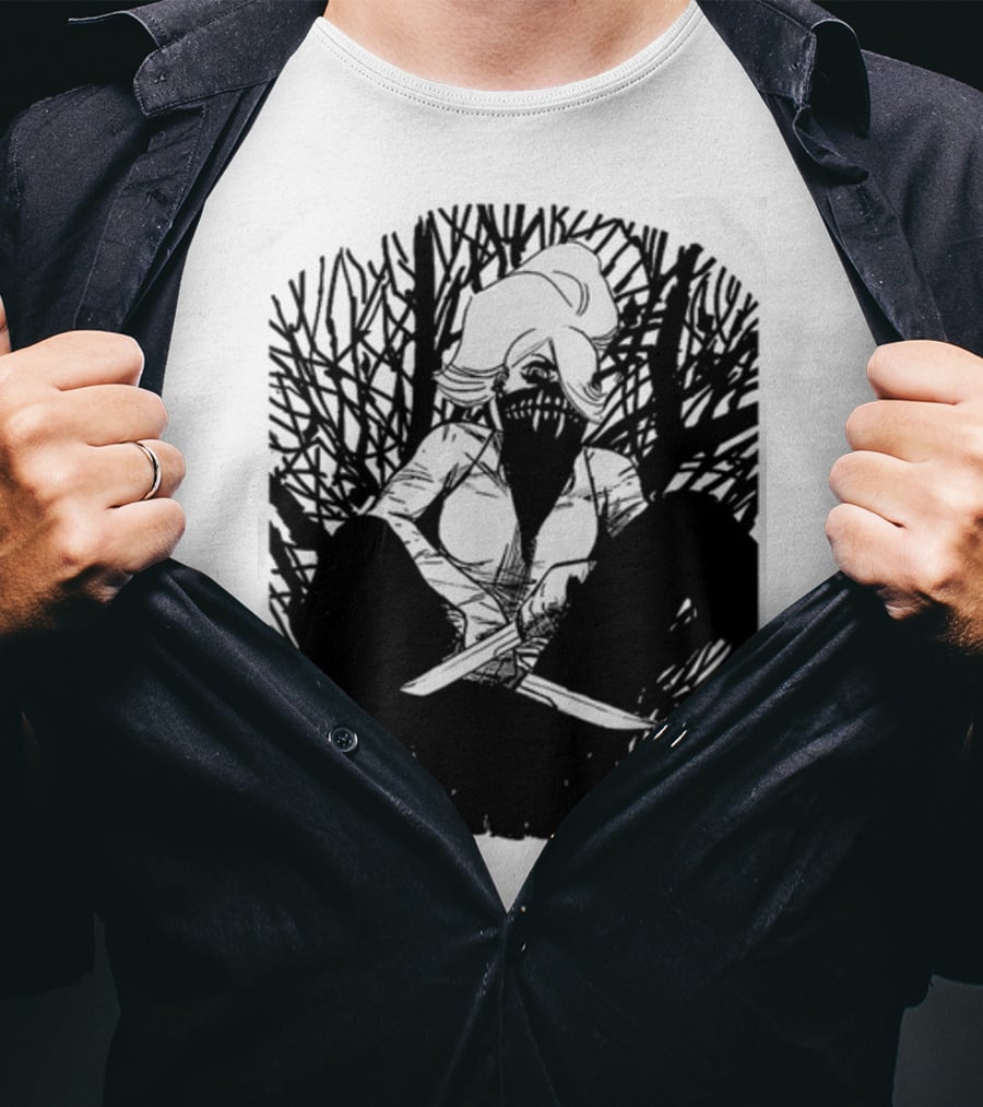 Something Is Killing The Woods Warrior T-Shirt