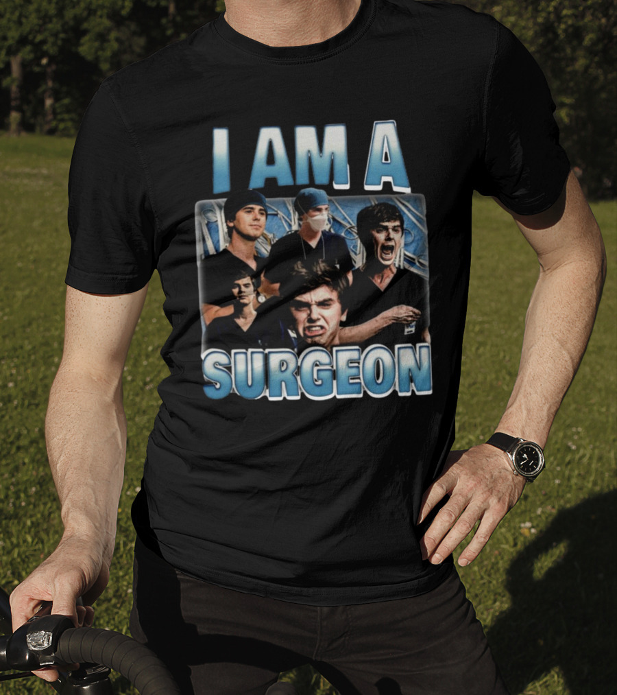 I Am A Surgeon Collage Featuring Multiple Emotions T-Shirt