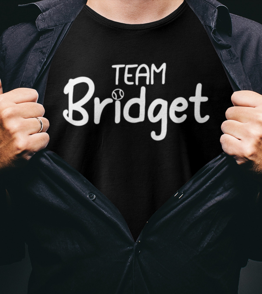 Team Bridget Baseball Fan Club T-Shirt