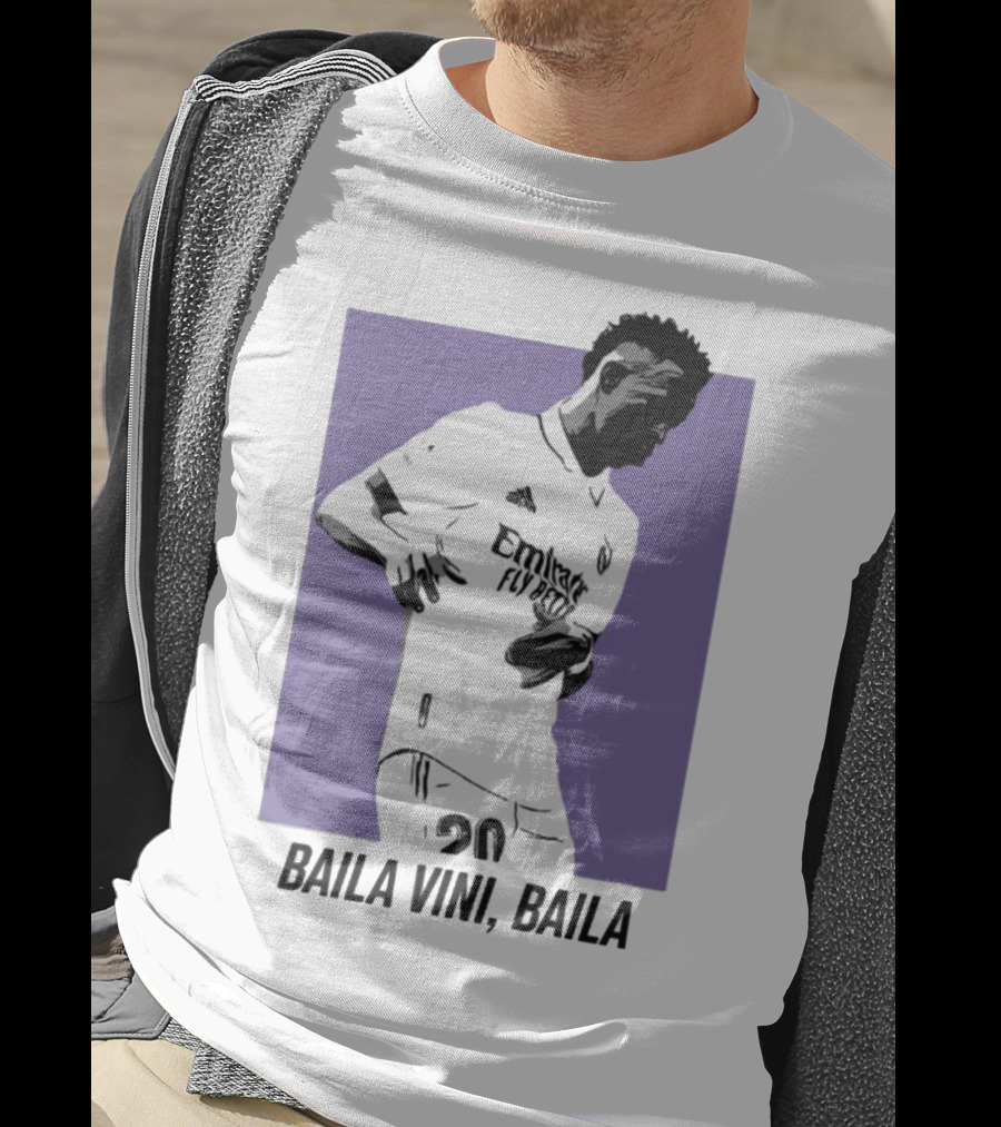 Club1863 Baila Vini Baila Real Madrid Football T-Shirt