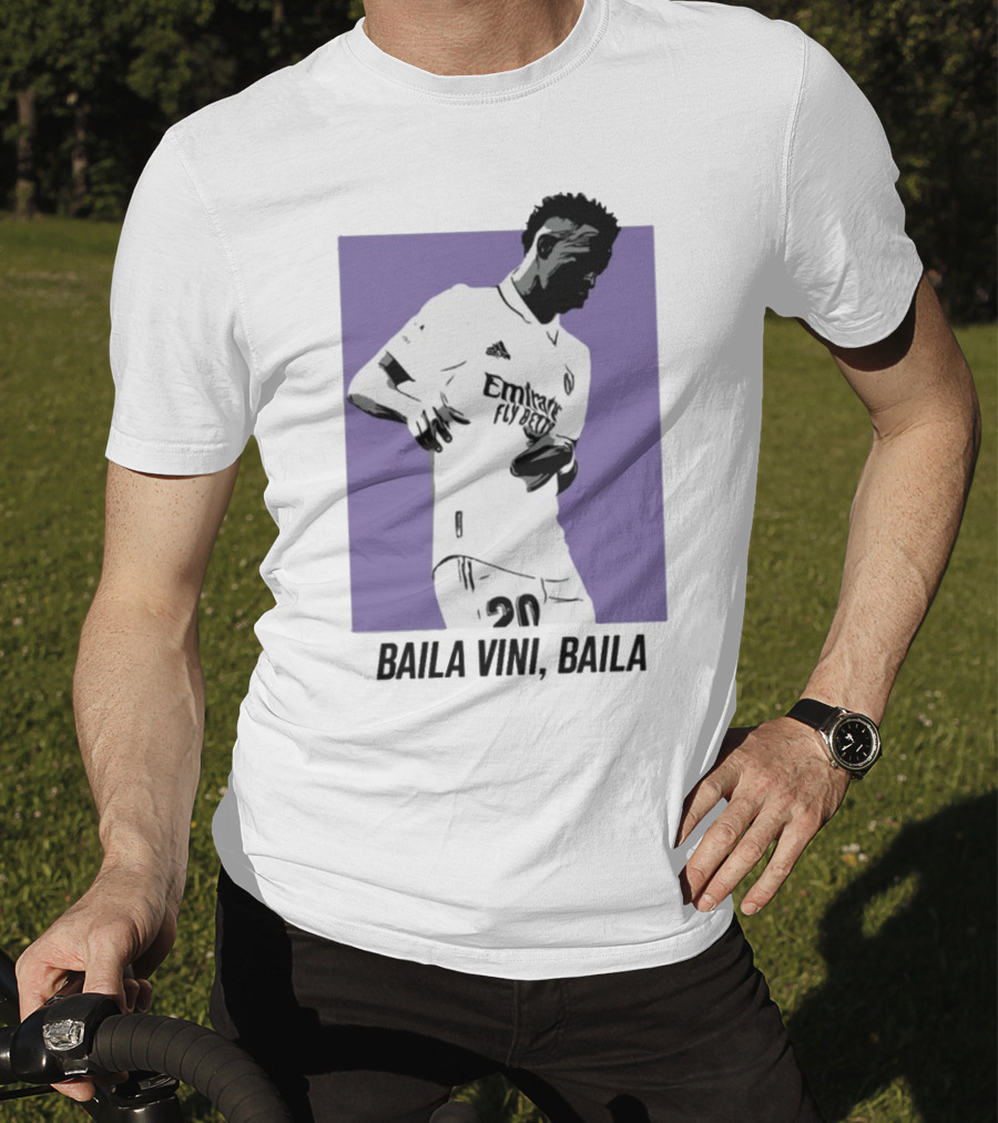 Club1863 Baila Vini Baila Real Madrid Football T-Shirt