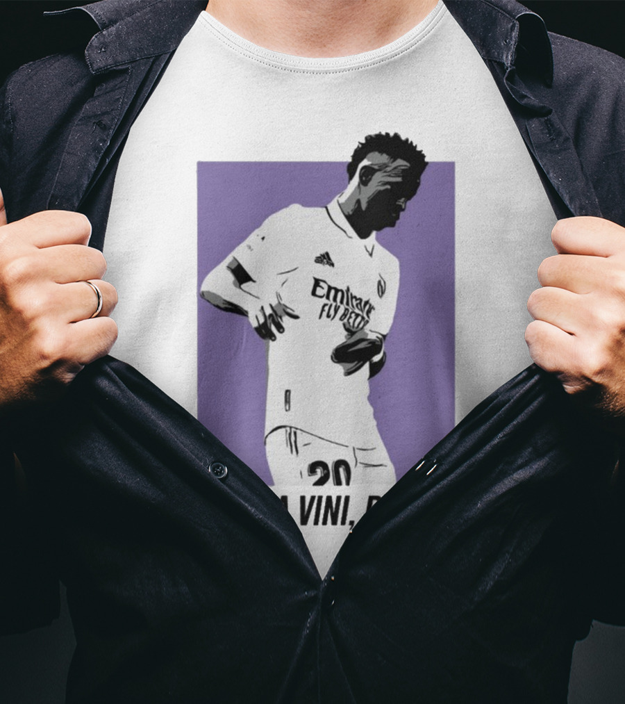 Club1863 Baila Vini Baila Real Madrid Football T-Shirt