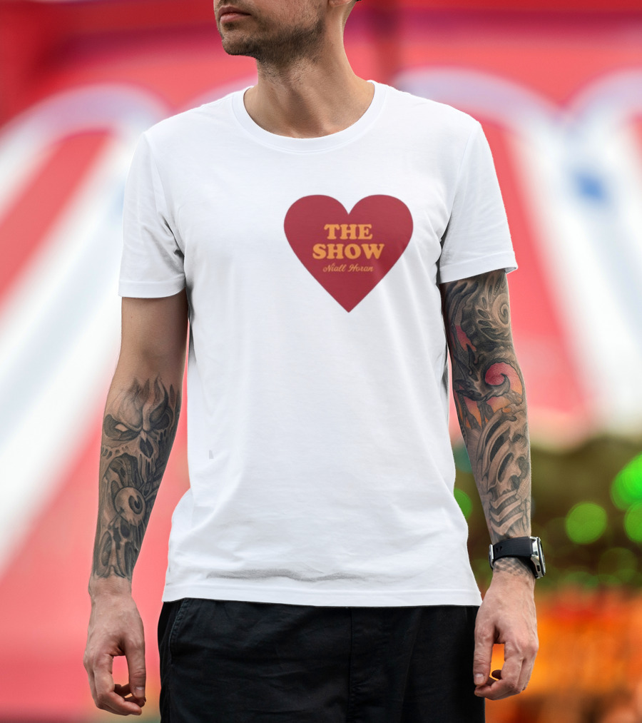 The Show Heart Niall Horan Hello Lovers Collaboration T-Shirt