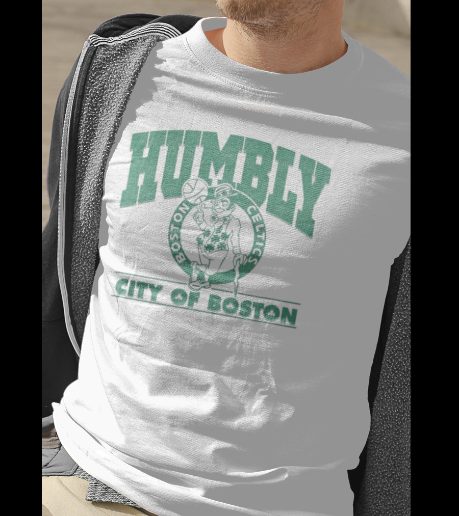 Humbly Boston Celtics City Of Boston Jayson Tatum T-Shirt