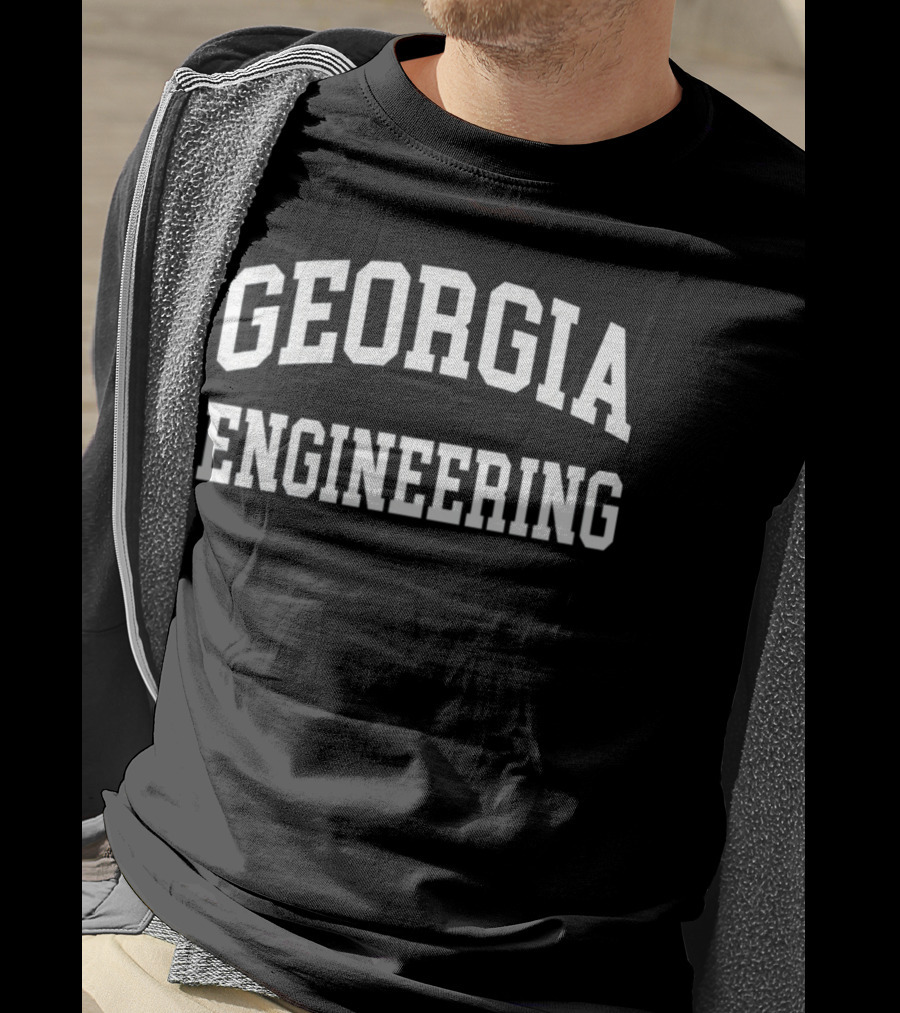 Nakobe Dean Georgia Engineering Bulldogs College Football Connection T-Shirt