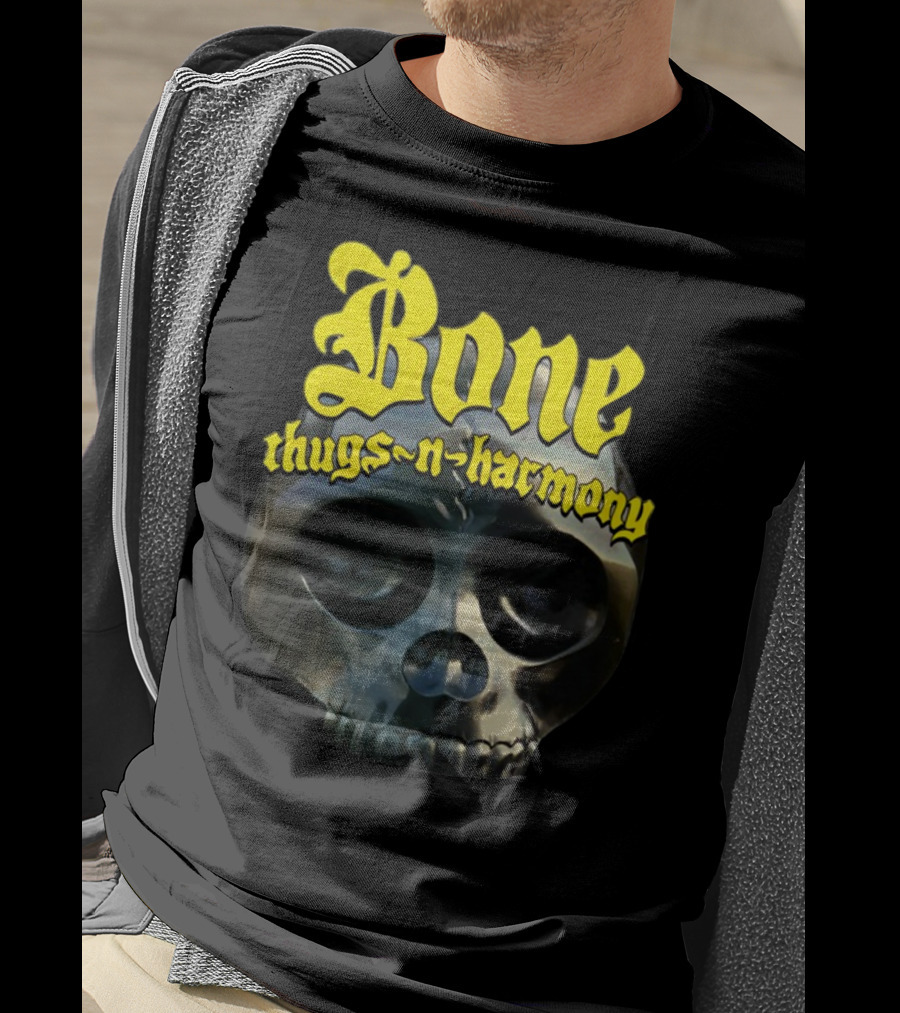 Bone Thugs-N-Harmony Skull Logo Thuggish Ruggish T-Shirt