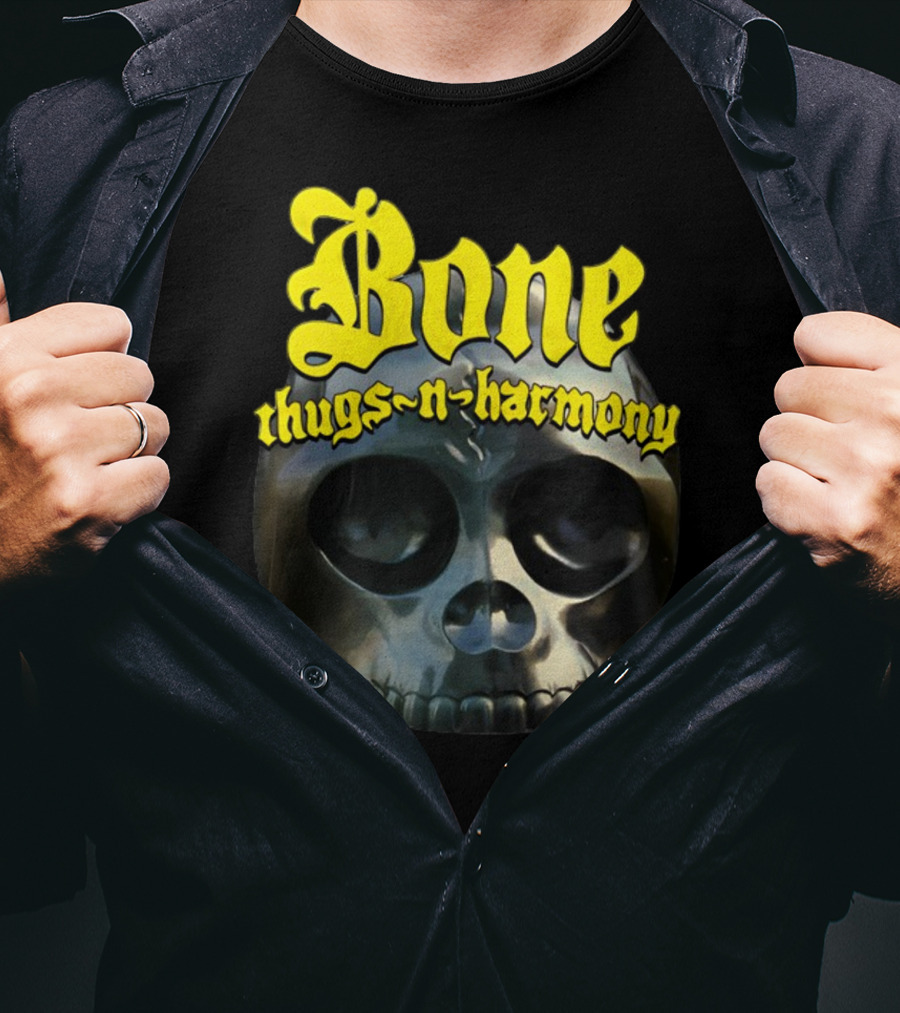 Bone Thugs-N-Harmony Skull Logo Thuggish Ruggish T-Shirt