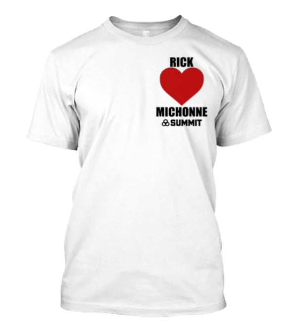 Rick Love Michonne Heart Symbol TWD Summit T-Shirt