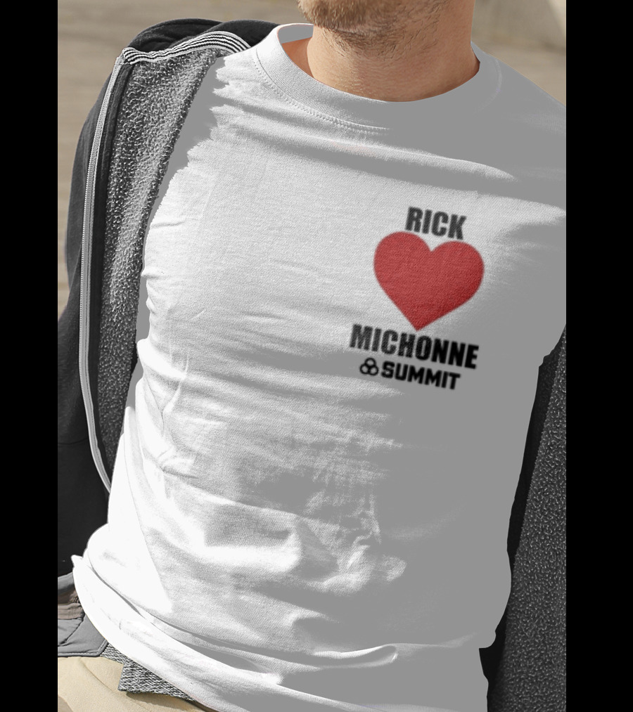 Rick Love Michonne Heart Symbol TWD Summit T-Shirt