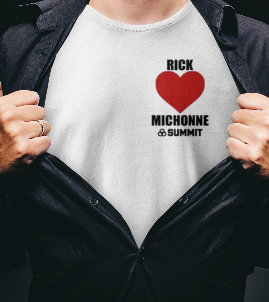 Rick Love Michonne Heart Symbol TWD Summit T-Shirt