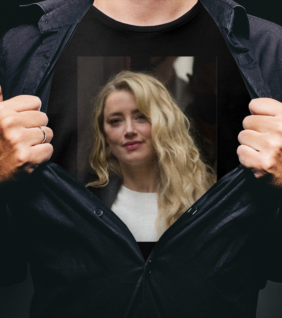 Amber Heard Support Movement Stand Against Injustice T-Shirt