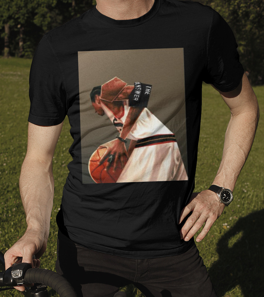 The Answer Allen Iverson Abstract Basketball T-Shirt