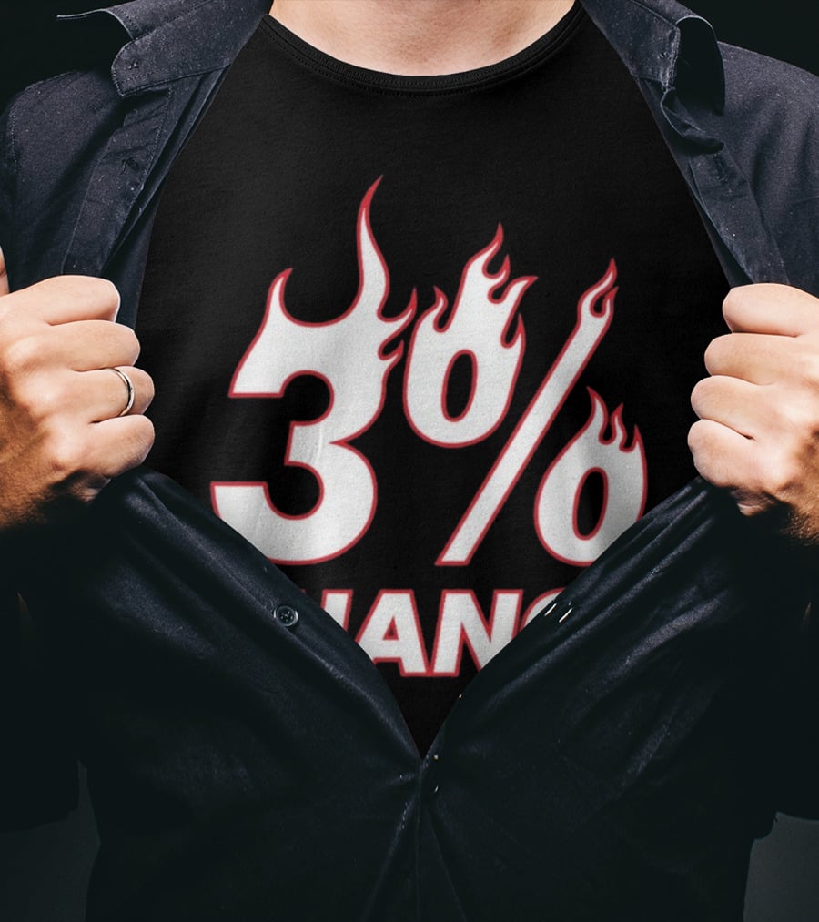 3% Chance Flame T-Shirt
