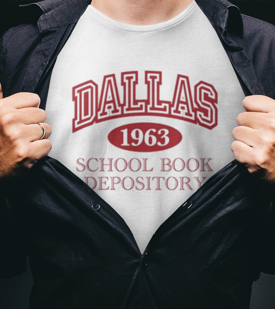 Dallas 1963 School Book Depository T-Shirt