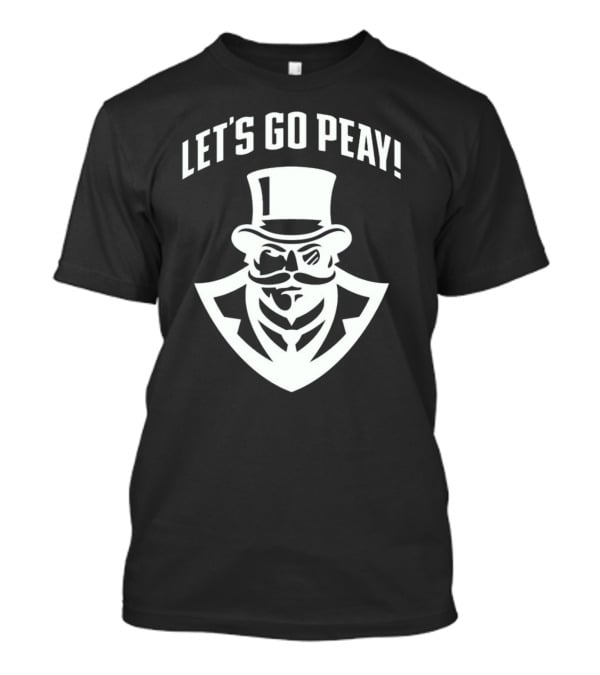 Let's Go Peay Governor Mascot T-Shirt