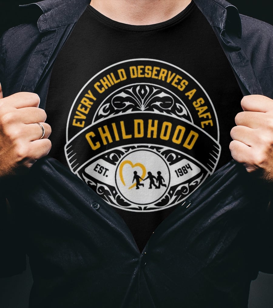 Every Child Deserves A Safe Childhood Mile Higher Charity Est. 1984 T-Shirt