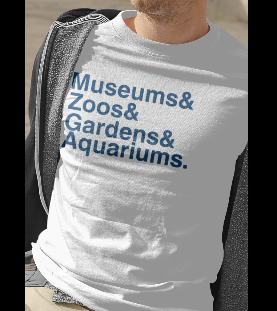 Museums And Zoos And Gardens And Aquariums Team Encurate T-Shirt