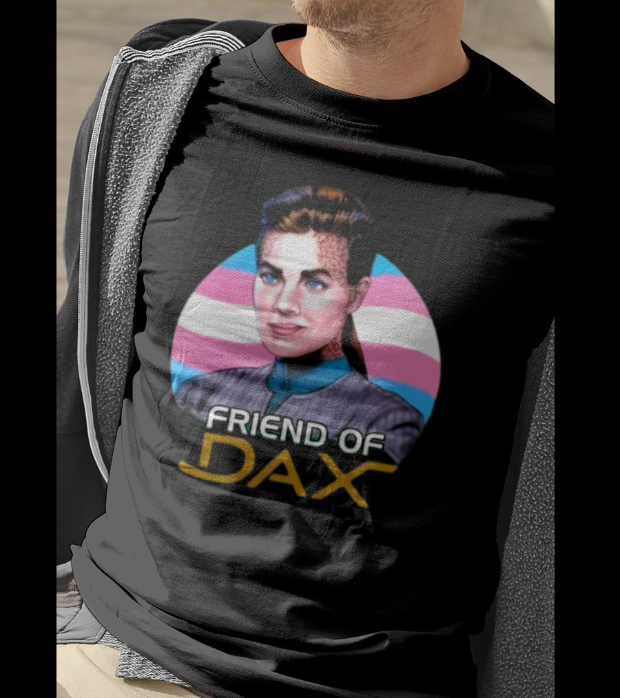 MCM Comic Con Friend Of Dax Star Trek Character T-Shirt