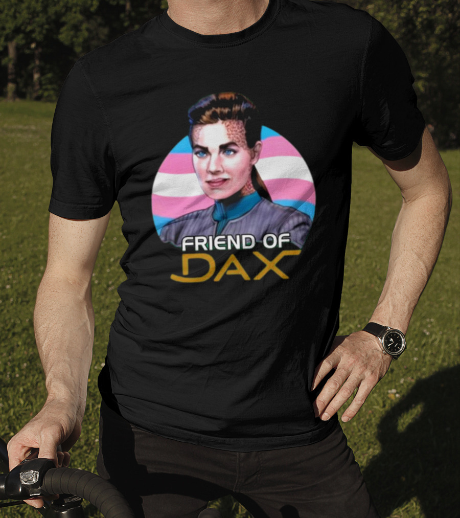 MCM Comic Con Friend Of Dax Star Trek Character T-Shirt