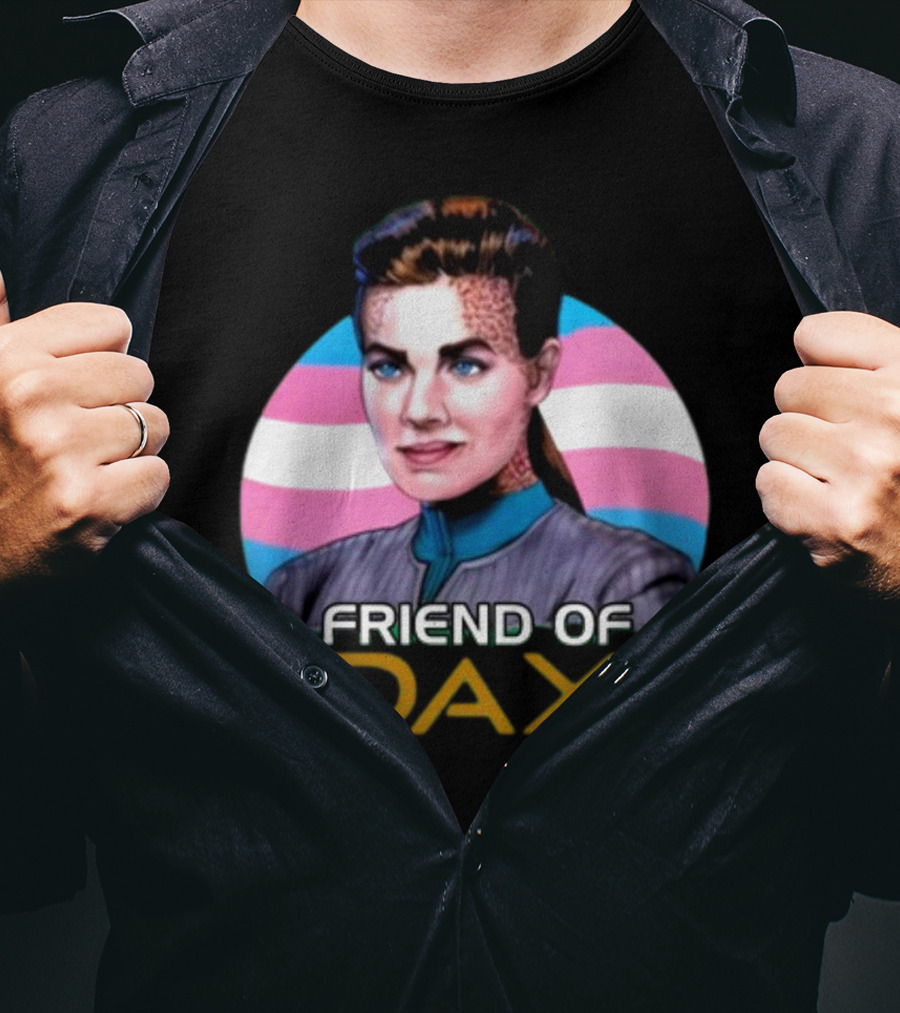 MCM Comic Con Friend Of Dax Star Trek Character T-Shirt