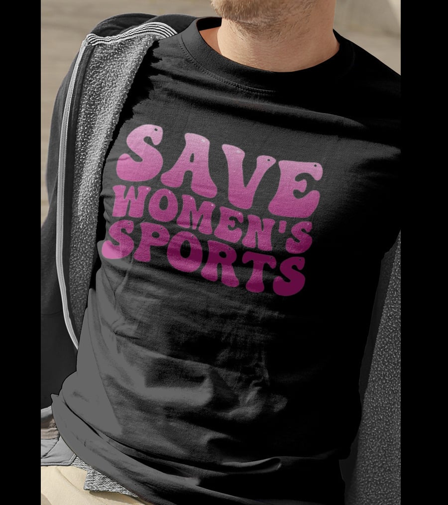 Save Women's Sports 70s Vintage Bold Pink T-Shirt