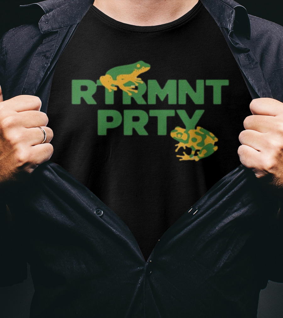 Frog Retirement Party Rtrmnt Prty Frogs T-Shirt