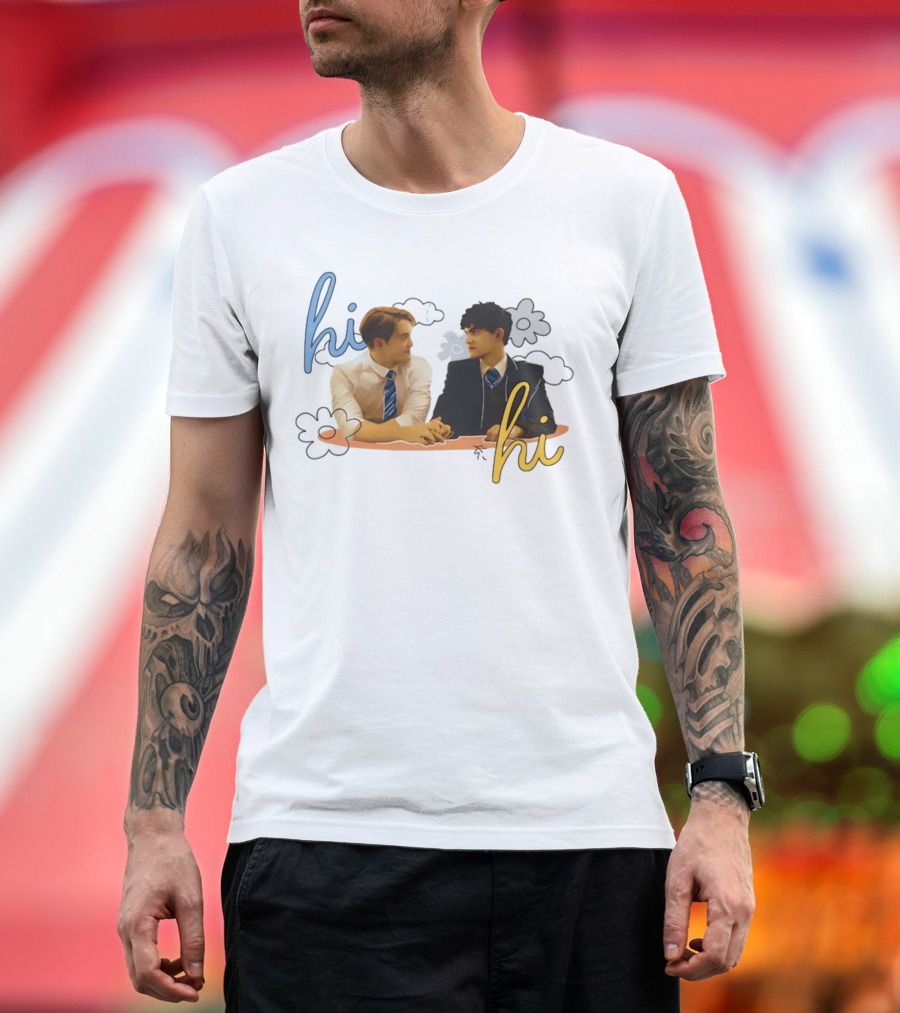 Hi Hi Heartstopper Duo Boyfriend Nick And Charlie T-Shirt