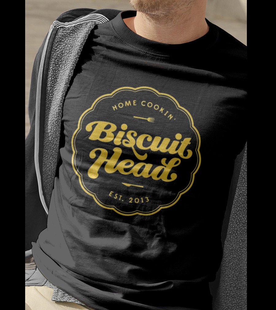 Home Cookin Biscuit Head Est 2013 Retro T-Shirt