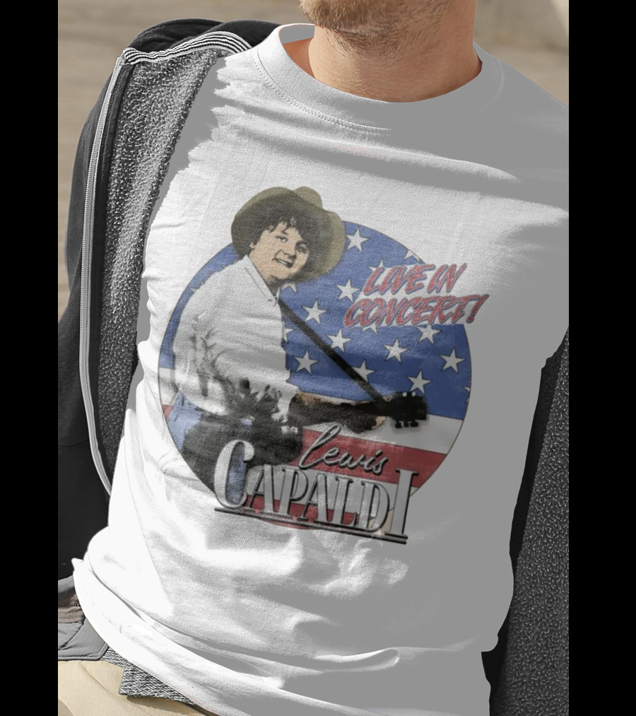 America's Sweetheart Returns Lewis Capaldi Live In Concert Tour T-Shirt