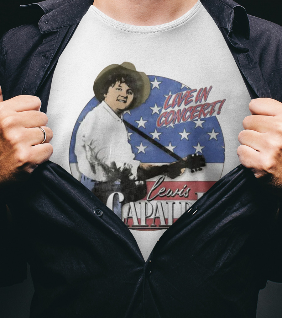 America's Sweetheart Returns Lewis Capaldi Live In Concert Tour T-Shirt