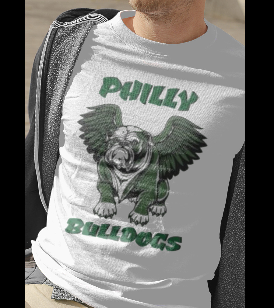 Philly Bulldogs Georgia Bird Dawgs Philadelphia Eagles Bulldogs T-Shirt