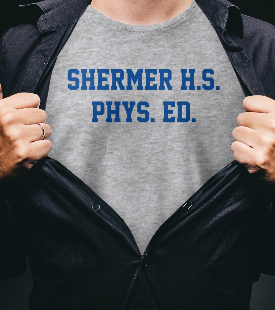 Shermer High School H.S. Phys Ed Retro T-Shirt