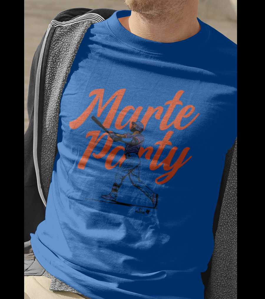 Marte Party New York Baseball Starling Marte T-Shirt