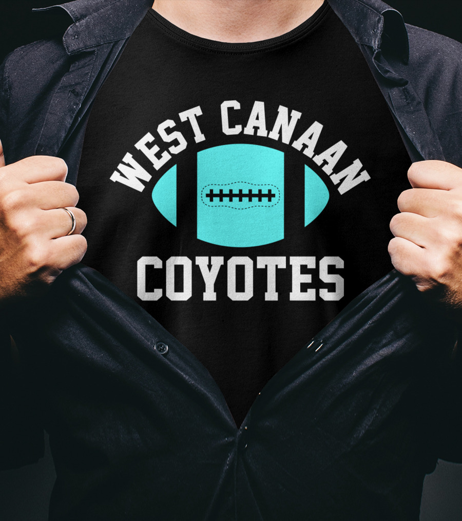 West Canaan Coyotes Football Team T-Shirt