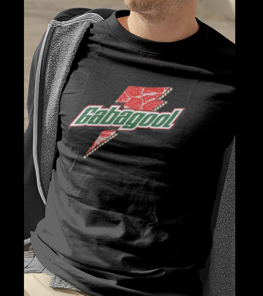Gabagool Lightning Bolt Meat T-Shirt