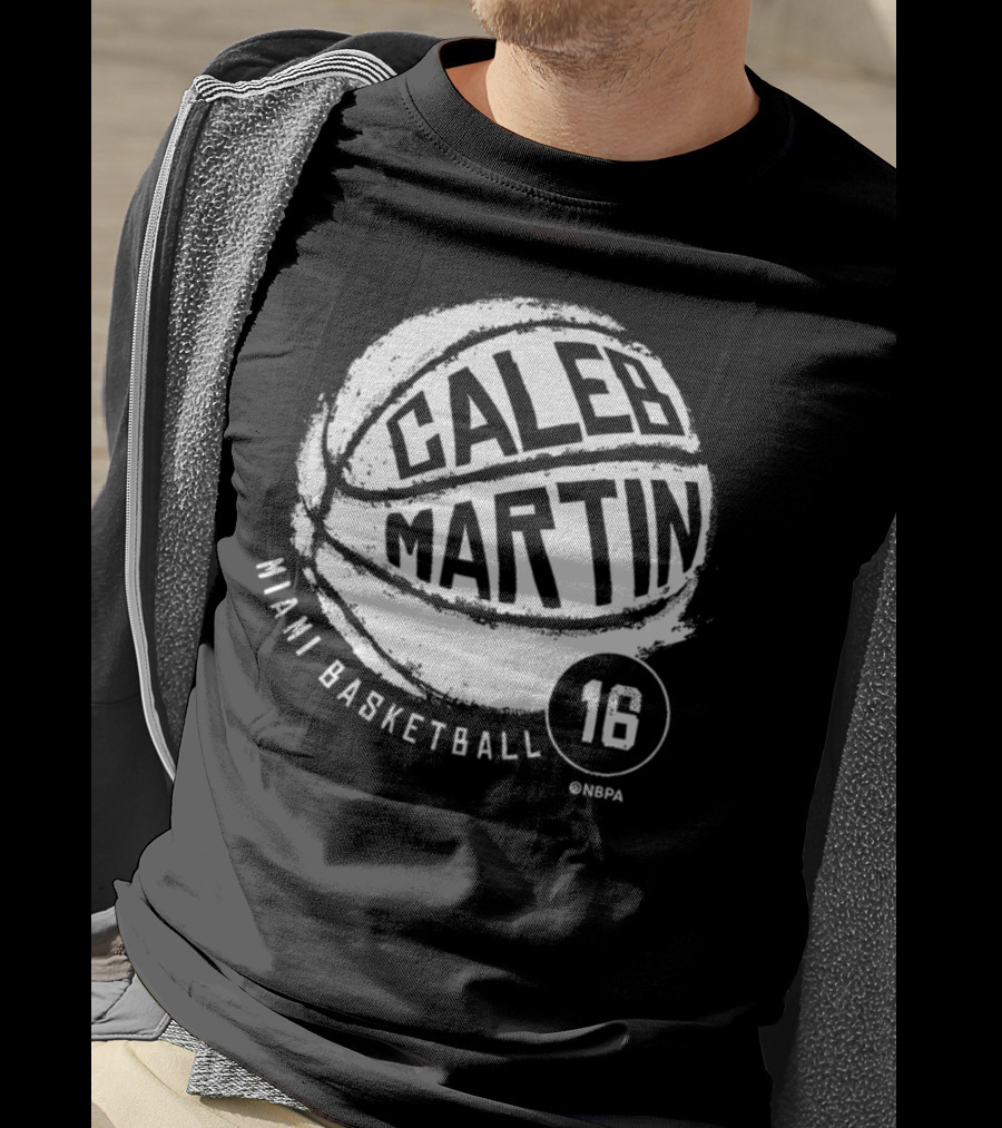 Caleb Martin Miami Basketball 16 T-Shirt