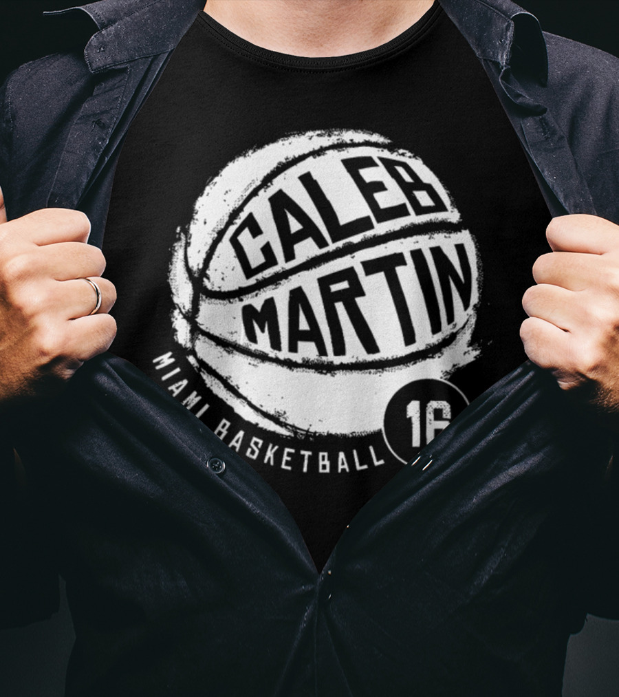 Caleb Martin Miami Basketball 16 T-Shirt