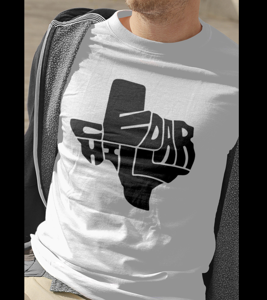 Cedar Hill Texas Map T-Shirt