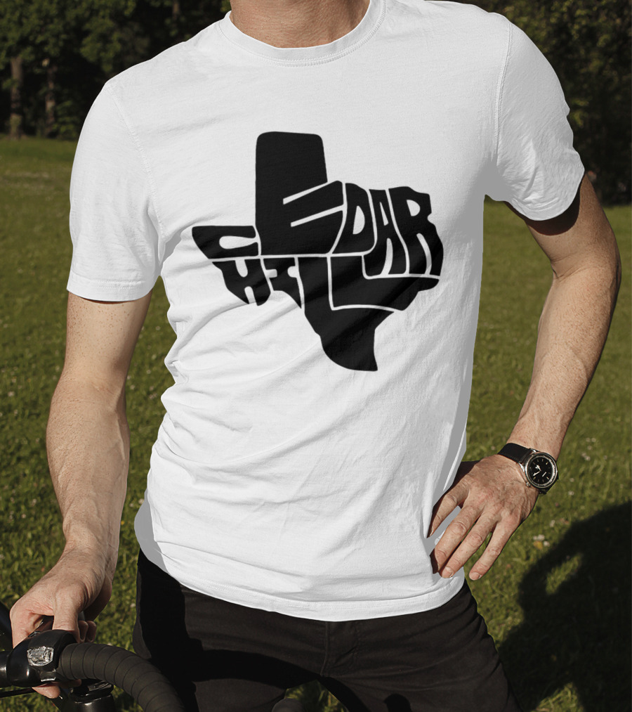 Cedar Hill Texas Map T-Shirt