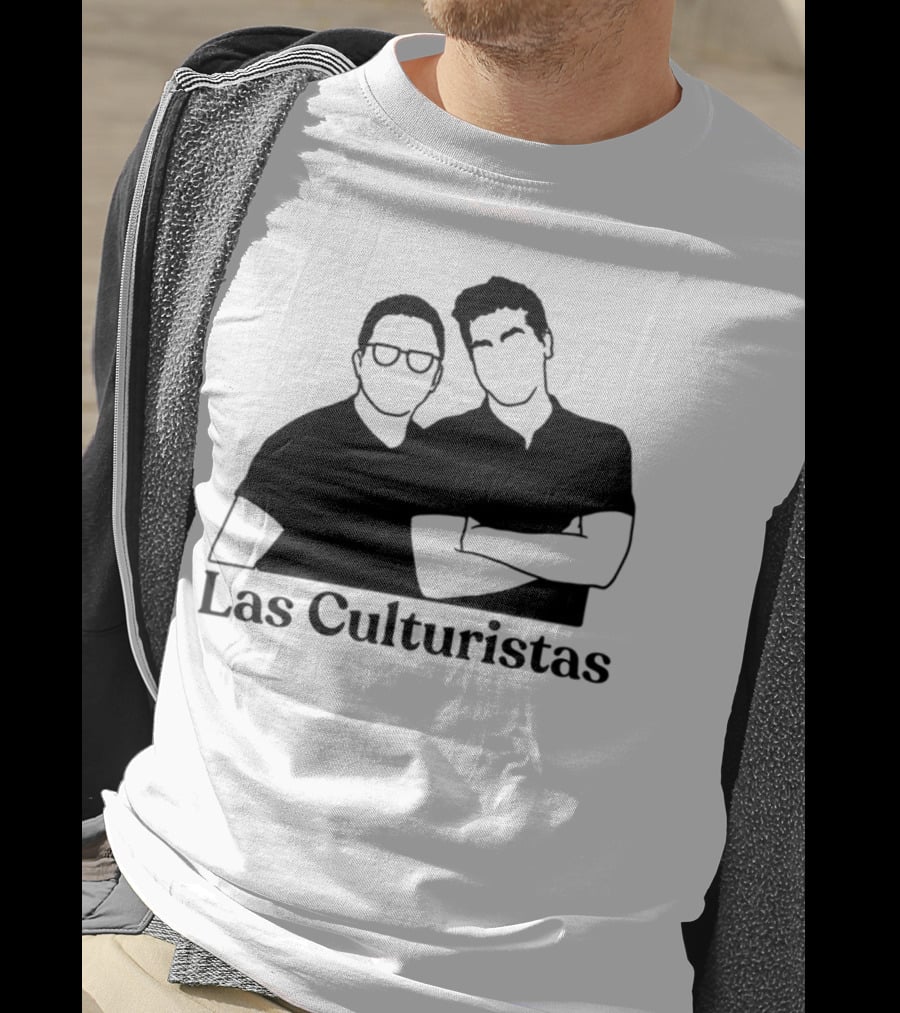 Las Culturistas Podcast Duo T-Shirt