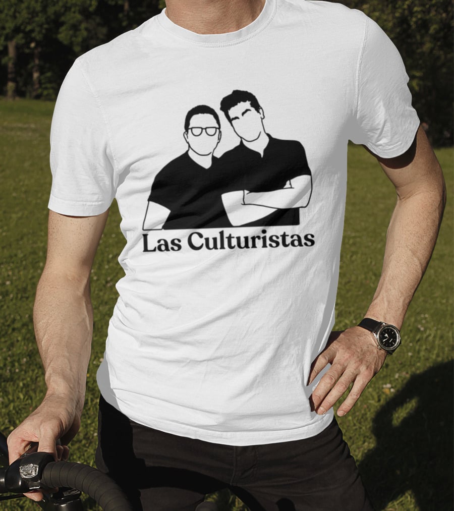 Las Culturistas Podcast Duo T-Shirt