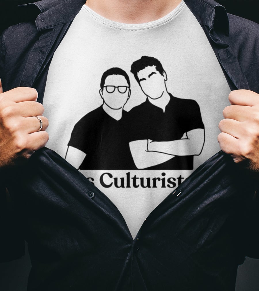 Las Culturistas Podcast Duo T-Shirt