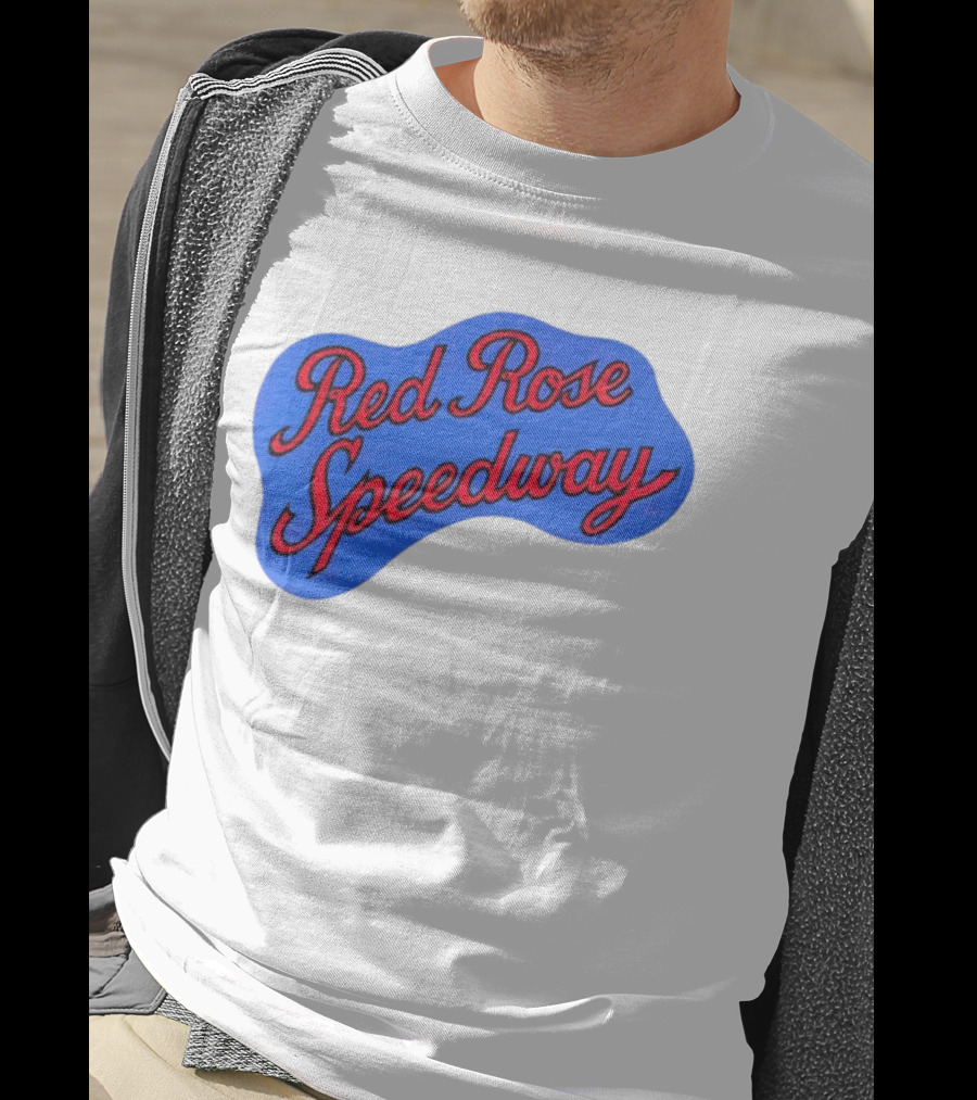 Red Rose Speedway Vintage Blue Emblem T-Shirt